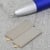 Quadermagnete aus Neodym, selbstklebend, vernickelt 25 x 12 mm | 1 mm