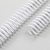 Spiralbinderücken, Plastikspiralen, DIN A4, 4:1 Teilung 8 mm | weiß