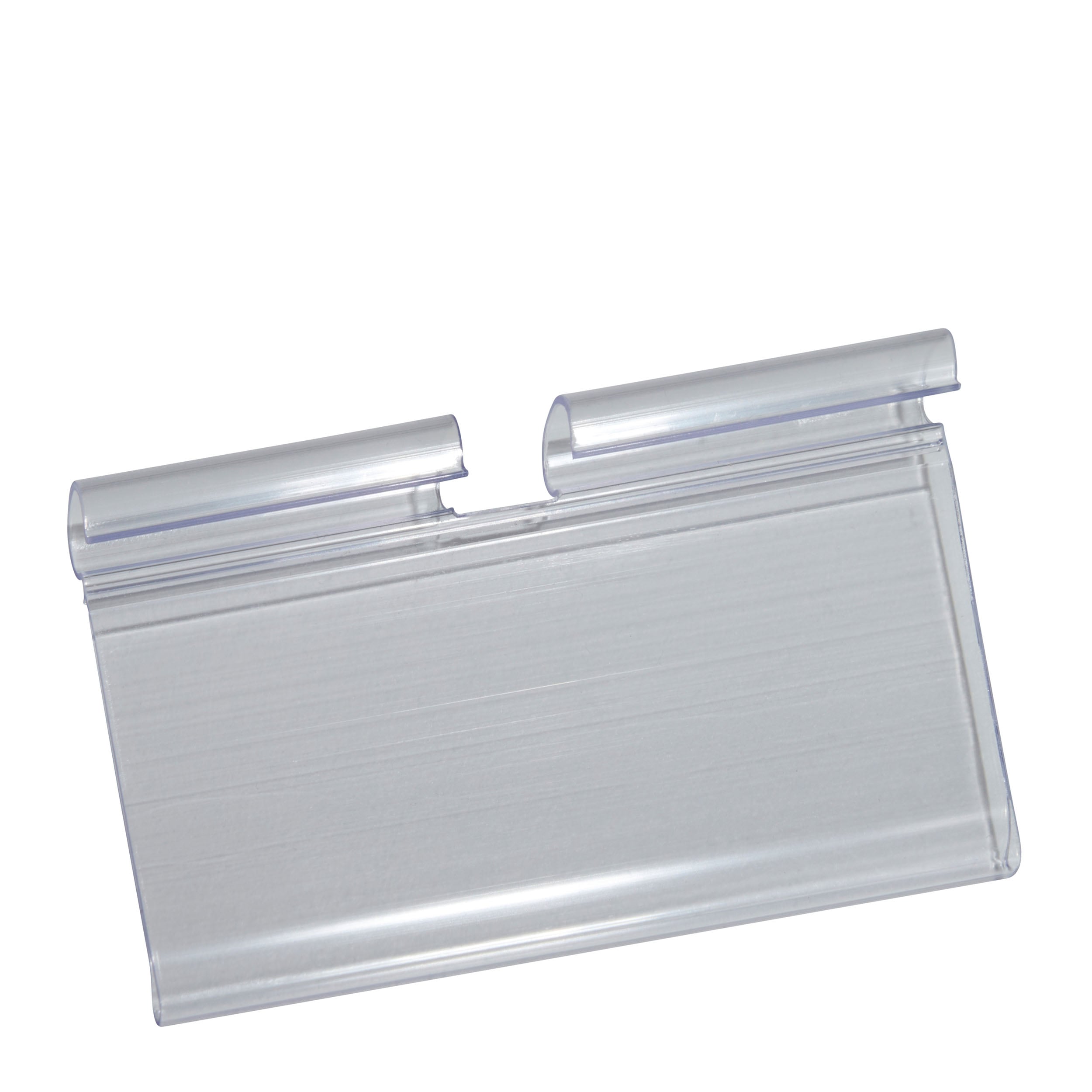 100 Pendeltaschen für Lochwandhaken 80 mm | 39 mm, PVC, transparent