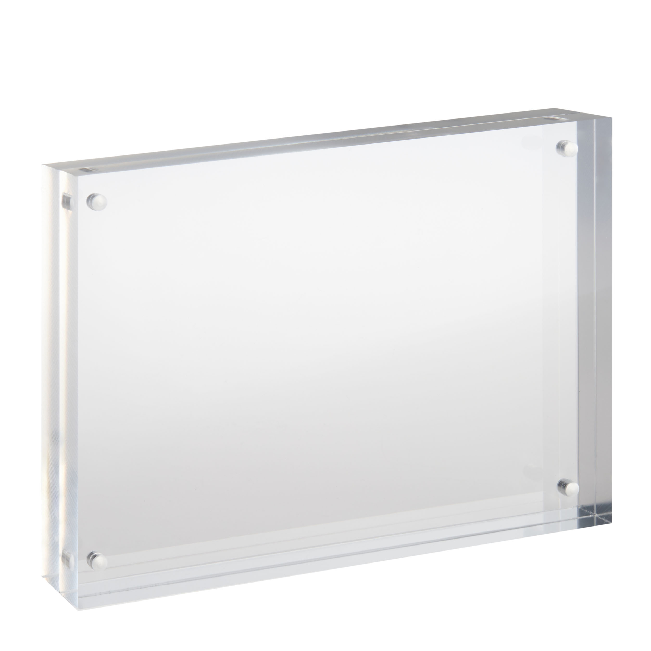 magnetischer Bilderrahmen A6 - 105 x 148 mm | 0, Acryl (PMMA), transparent