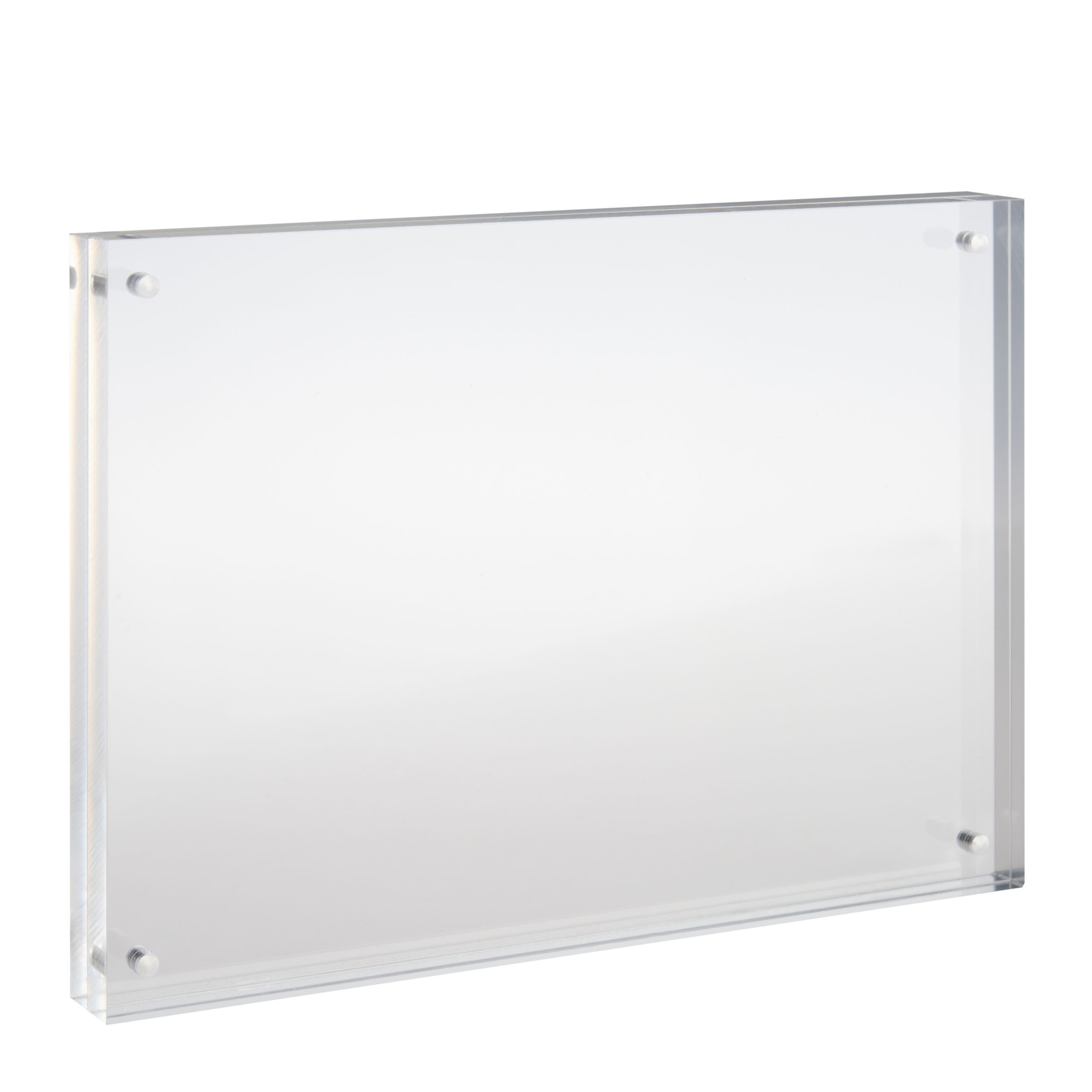 magnetischer Bilderrahmen 130 x 180 mm | 20 mm, Acryl (PMMA), transparent