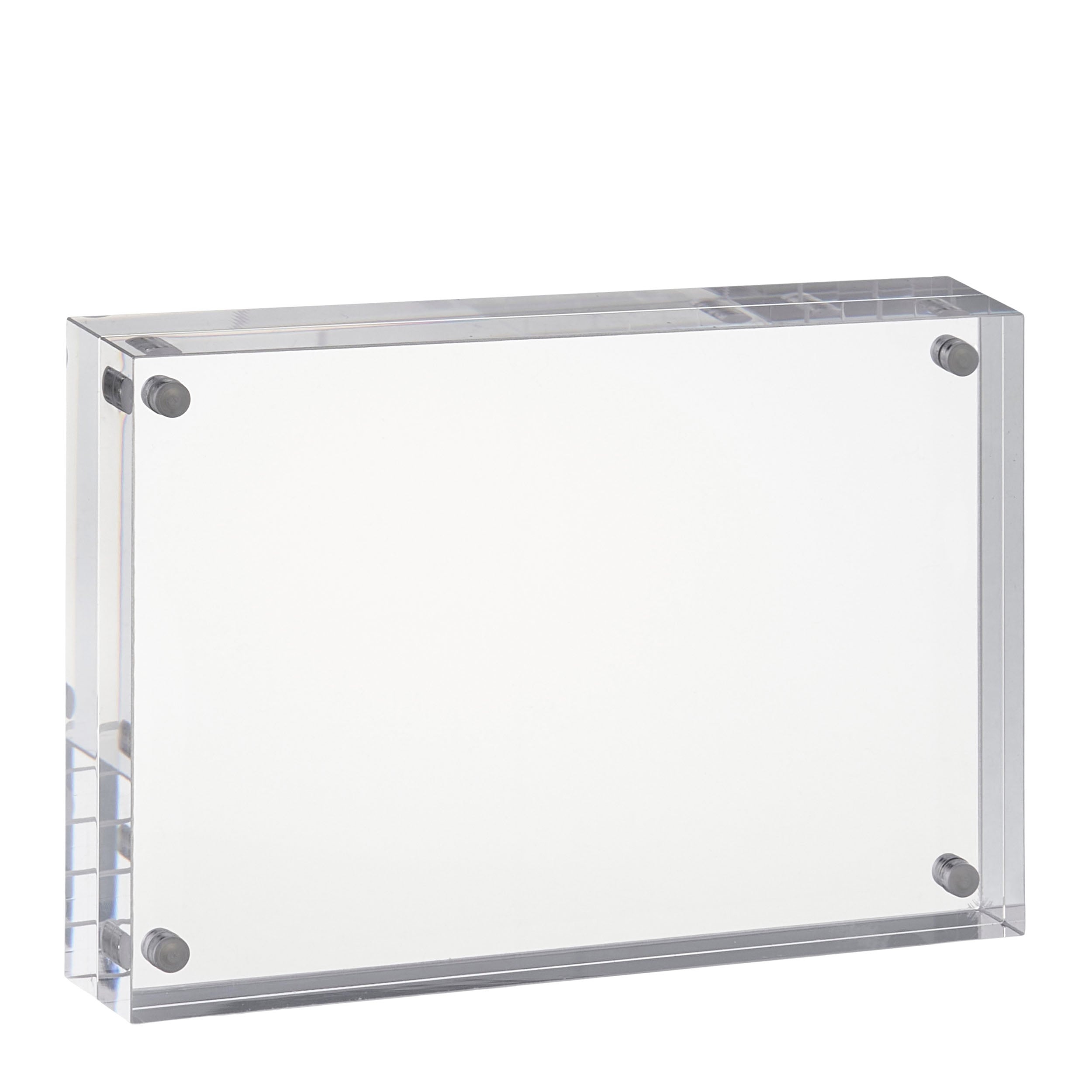 magnetischer Bilderrahmen 90 x 130 mm | 0, Acryl (PMMA), transparent