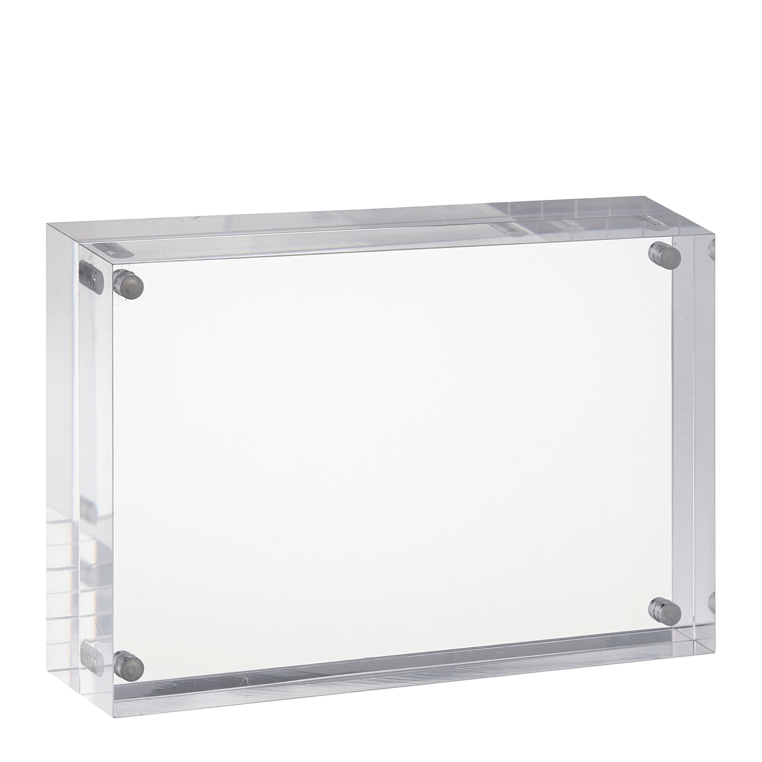 magnetischer Bilderrahmen 90 x 130 mm | 0, Acryl (PMMA), transparent