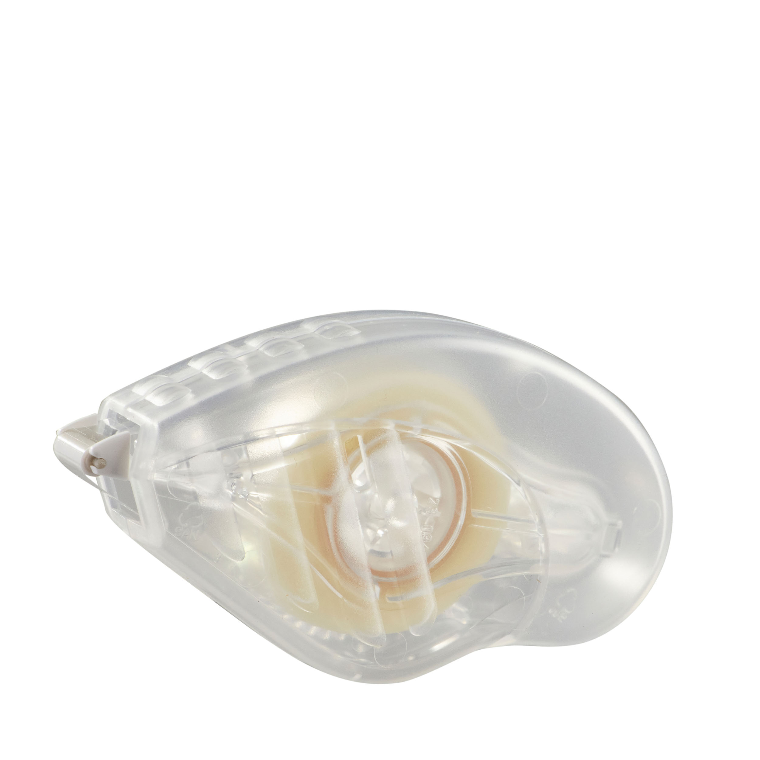 Kleberoller, 8,4 mm breit, Klebemaus, stark haftend, 30 m, PVC, transparent