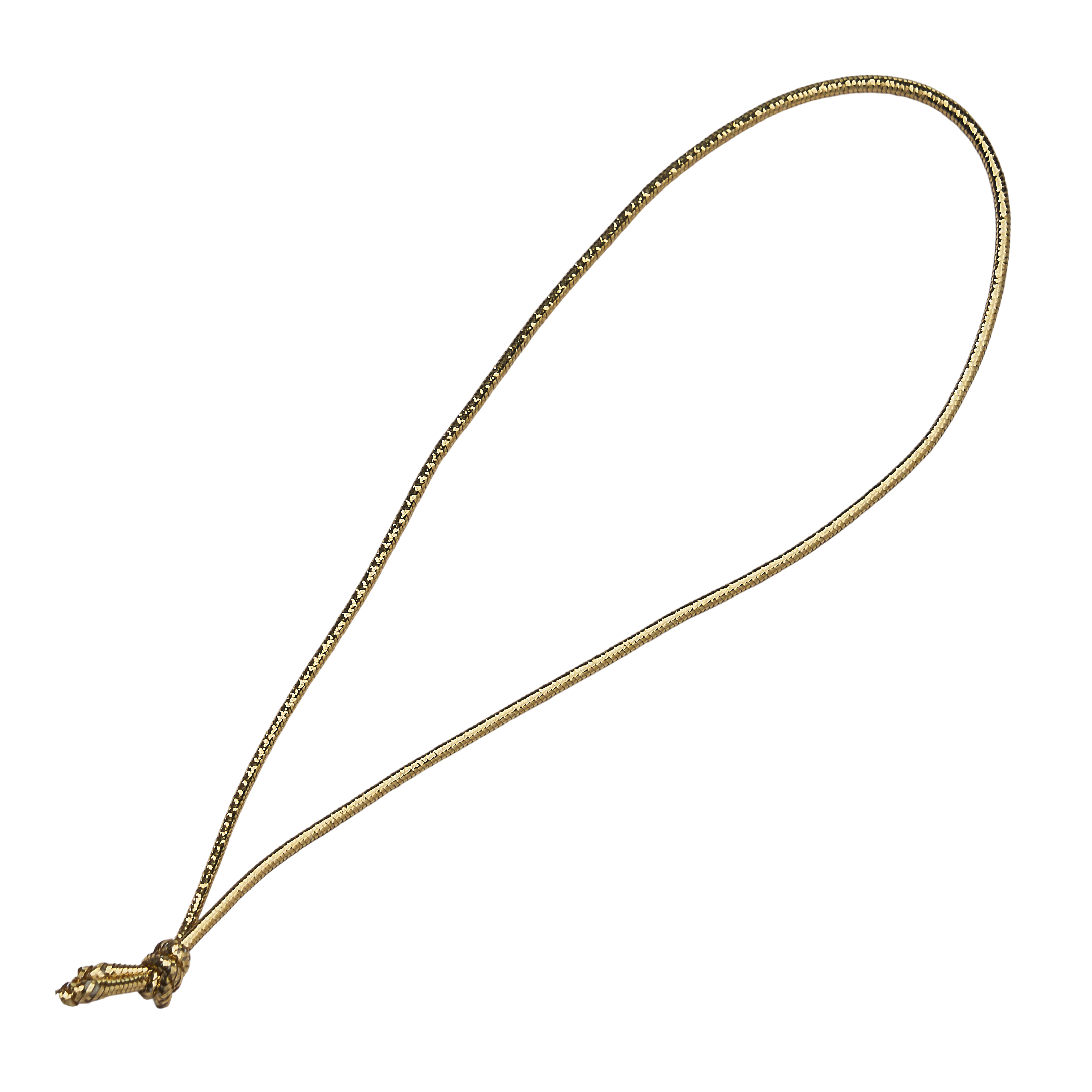 100 Fertigschleifen mit Einfachknoten 125 mm | gold, Latex|Polyester