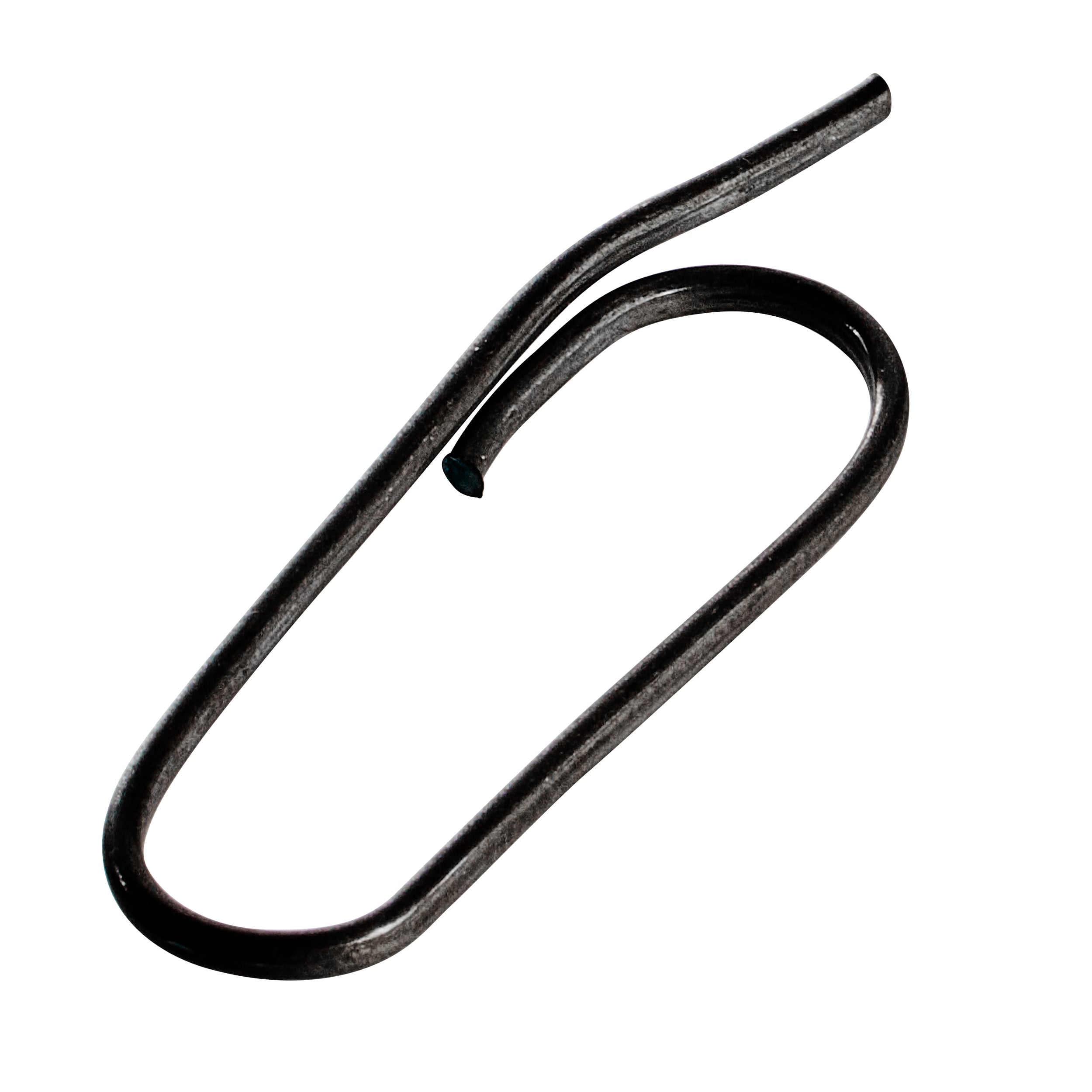 1000 Etiketten-Anhängeschlaufe Oval, 35 mm, Stahl, grau