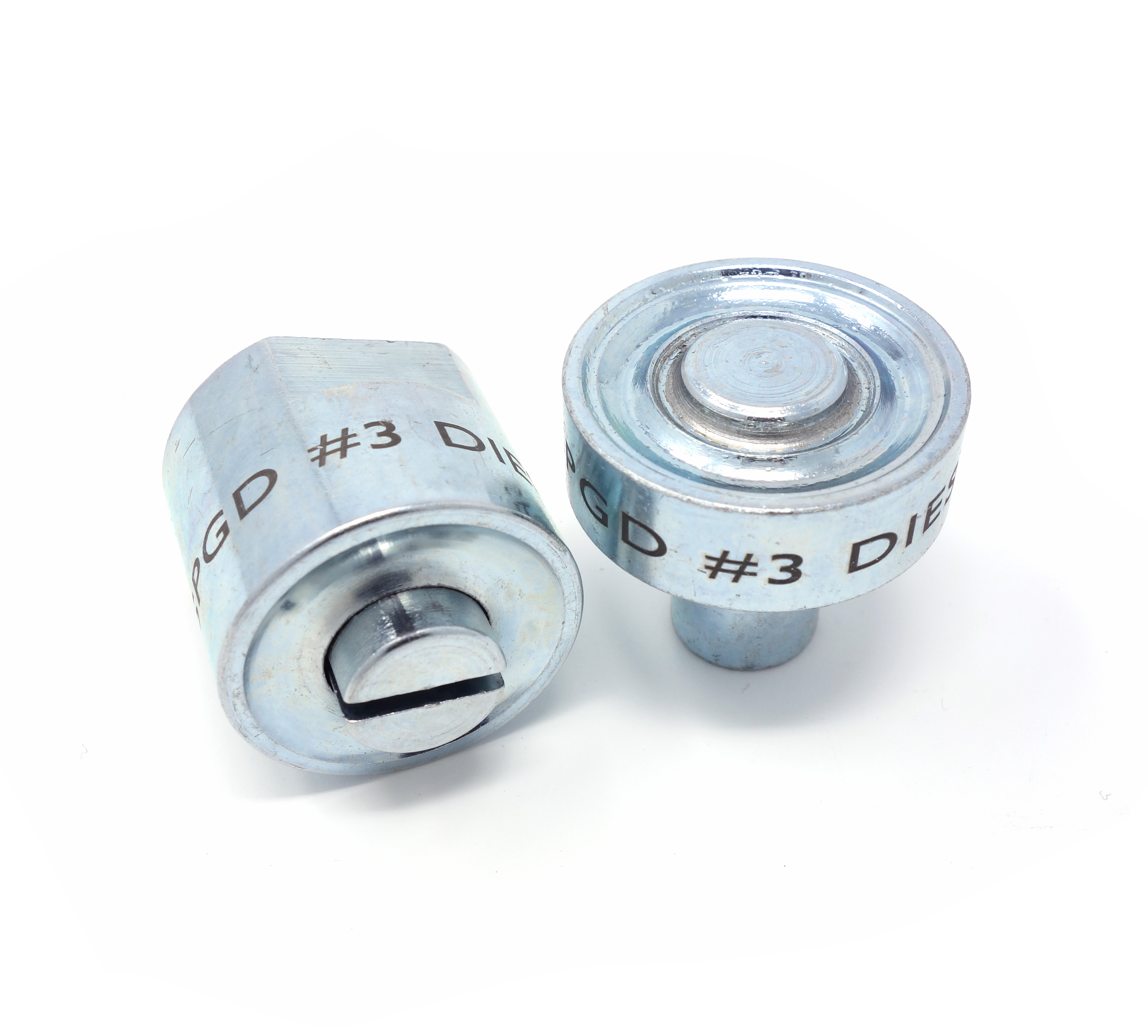 Stanz- und Setzwerkzeuge für Kunststoffösen für Kunststoffösen #3 ( 11,8 mm), Edelstahl, silber