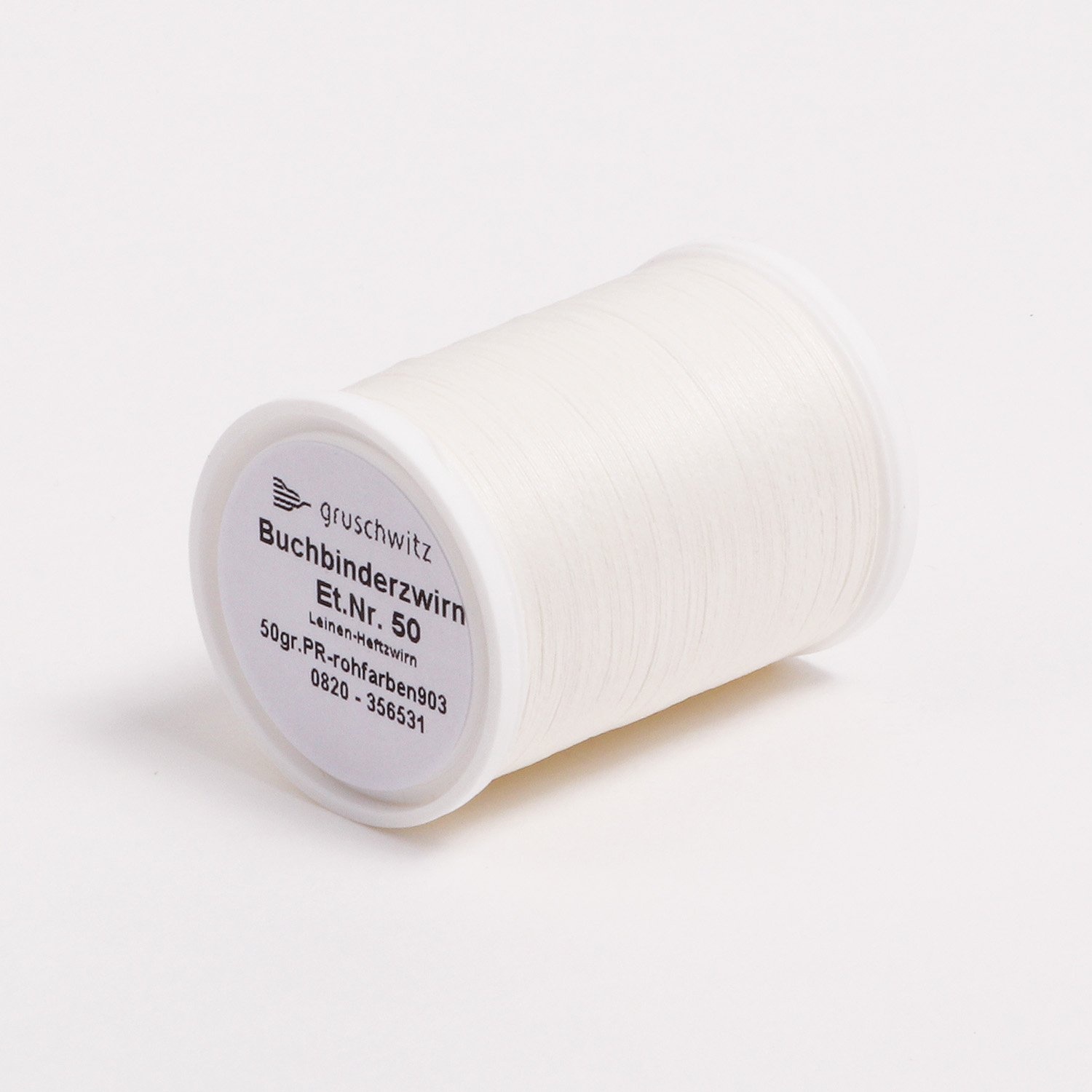 Leinenzwirn auf Rolle, leicht glänzend, 50 g | 500 m