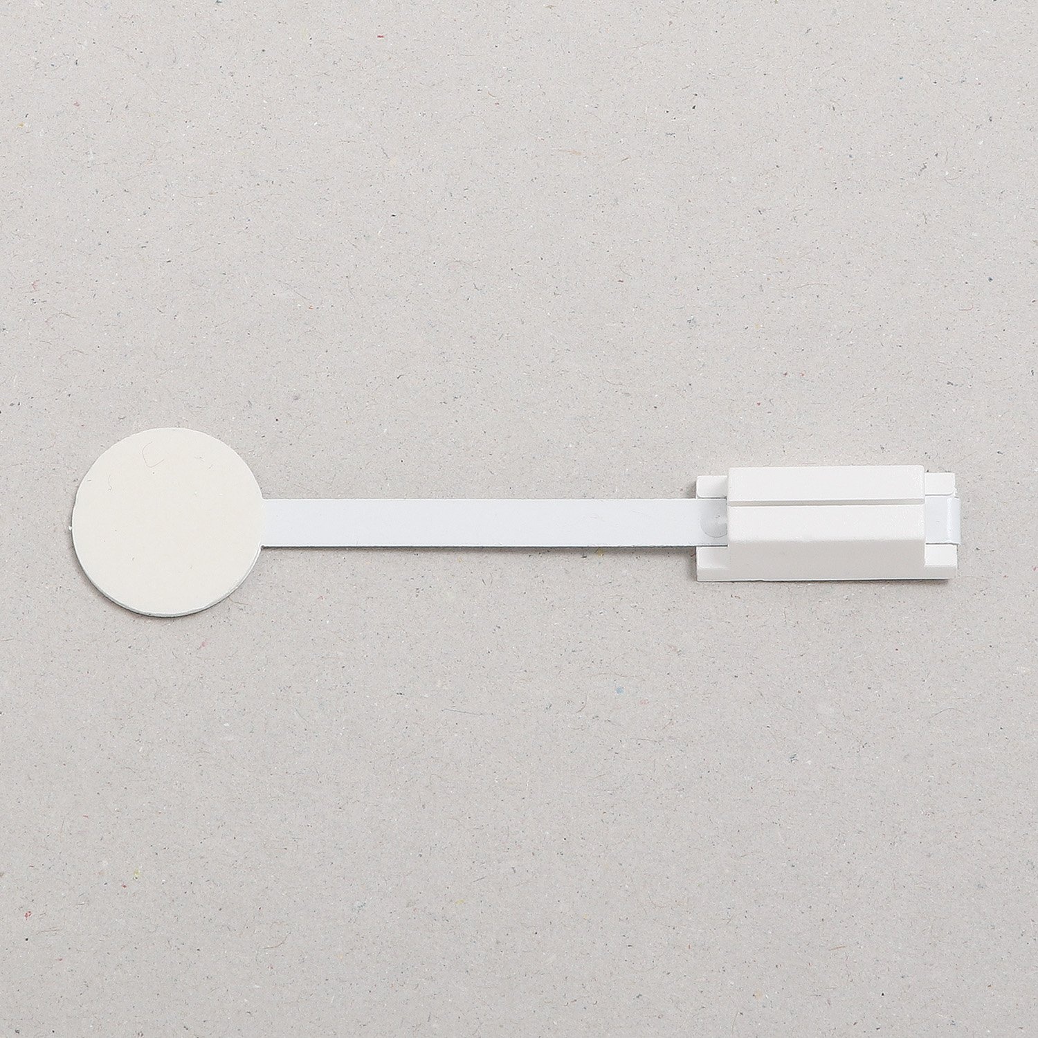 100 Dekoclip biegsam Metall, mit Klebepunkt und Diebstahlschutz