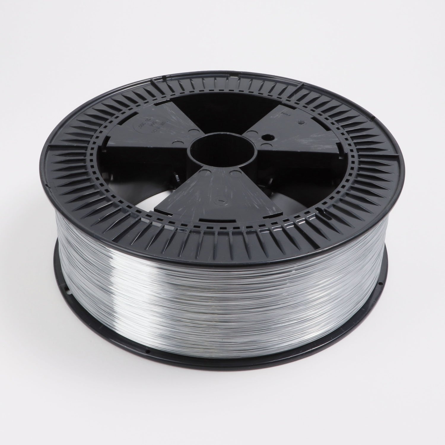 Powerbind Heftdraht, rund, Stahl verzinkt No. 24 - 0,60 mm | Spule mit 15 kg, silber