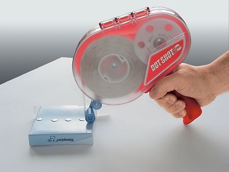 Gluespots Silikonklebepunkte für Handspender DOT SHOT 12 mm | sehr stark | transparent