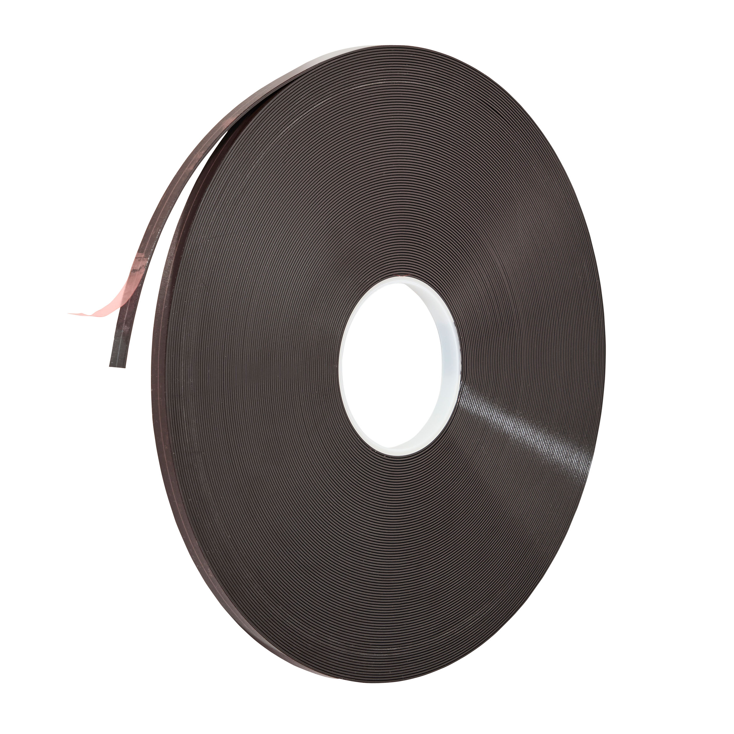 Magnetband selbstklebend 10 mm | Premiumkleber | 1 mm | 50 m, Ferrit, schwarz