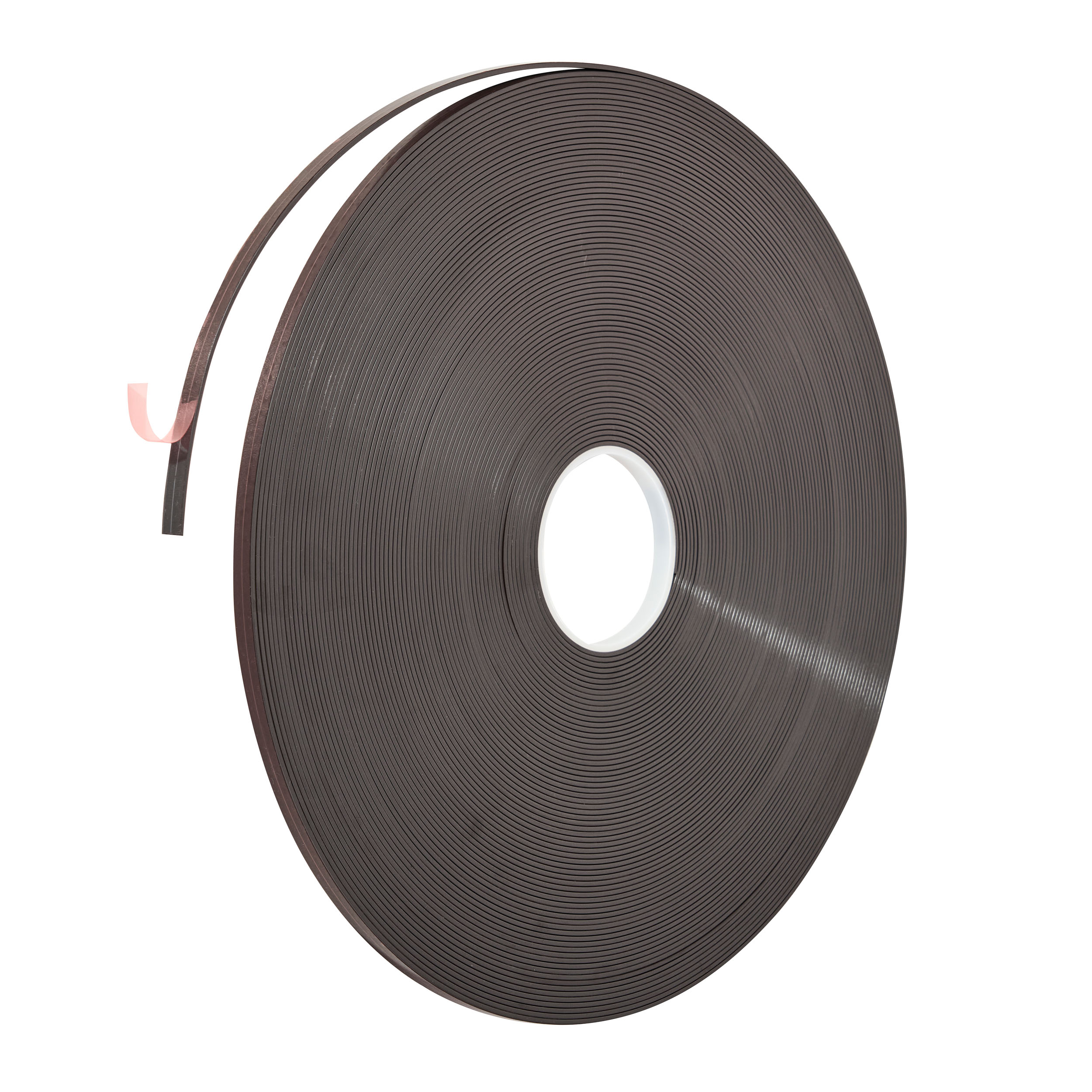 Magnetband selbstklebend 10 mm | Premiumkleber | 2 mm | 50 m, Ferrit, schwarz