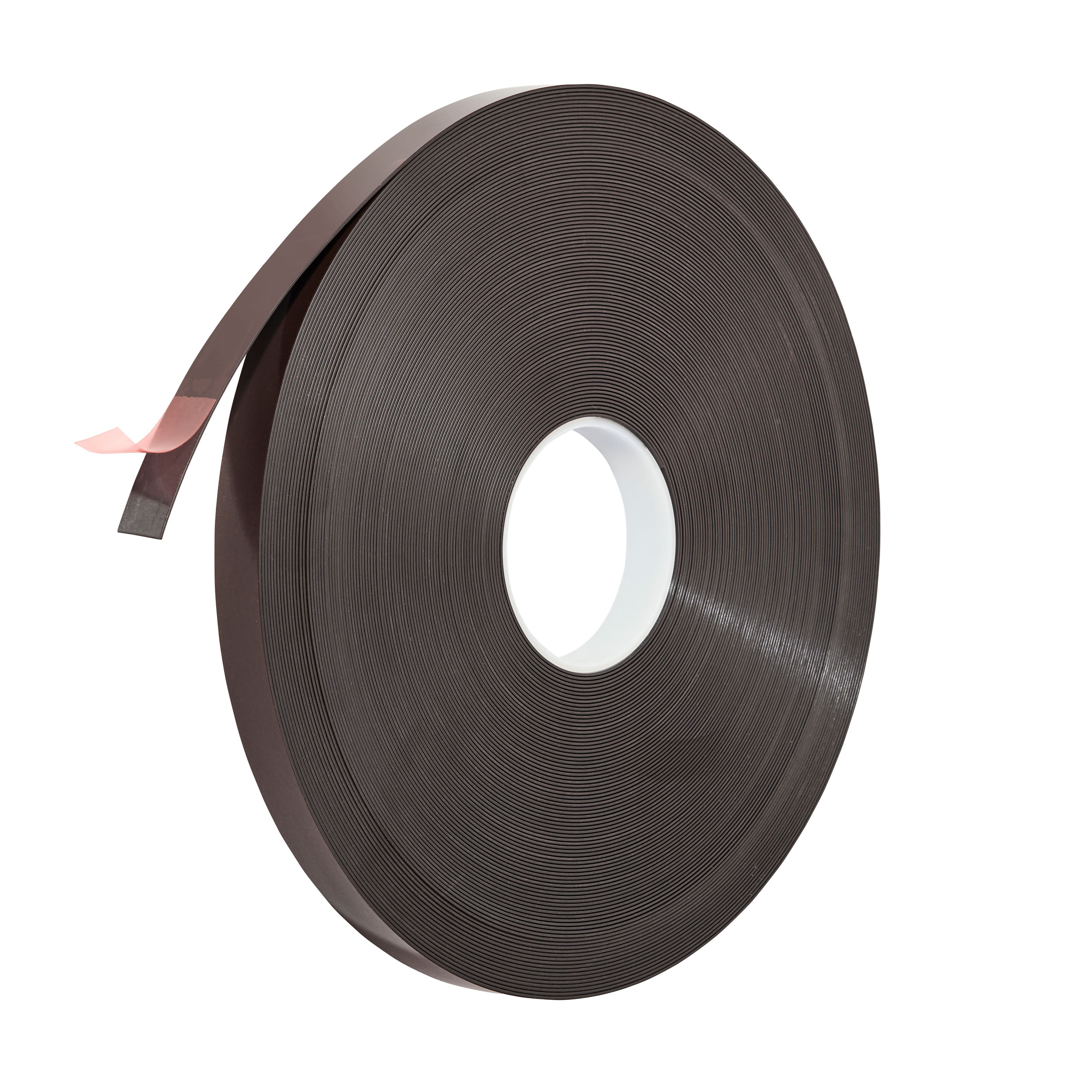 Magnetband selbstklebend 20 mm | Premiumkleber | 1 mm | 50 m, Ferrit, schwarz