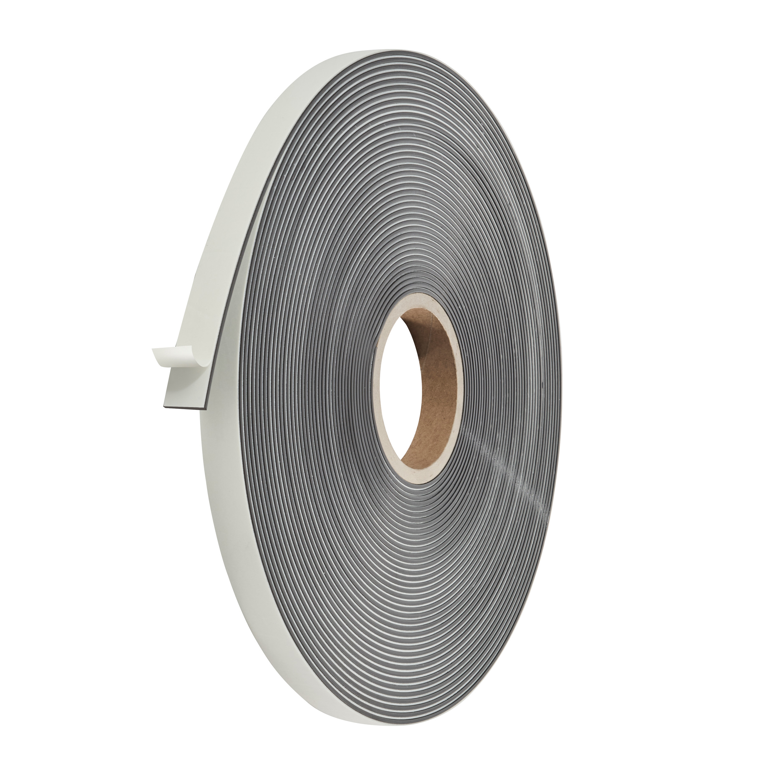 Magnetband mit Schaumstoff-Kleber 20 mm | 2 mm, Ferrit|PE, schwarz