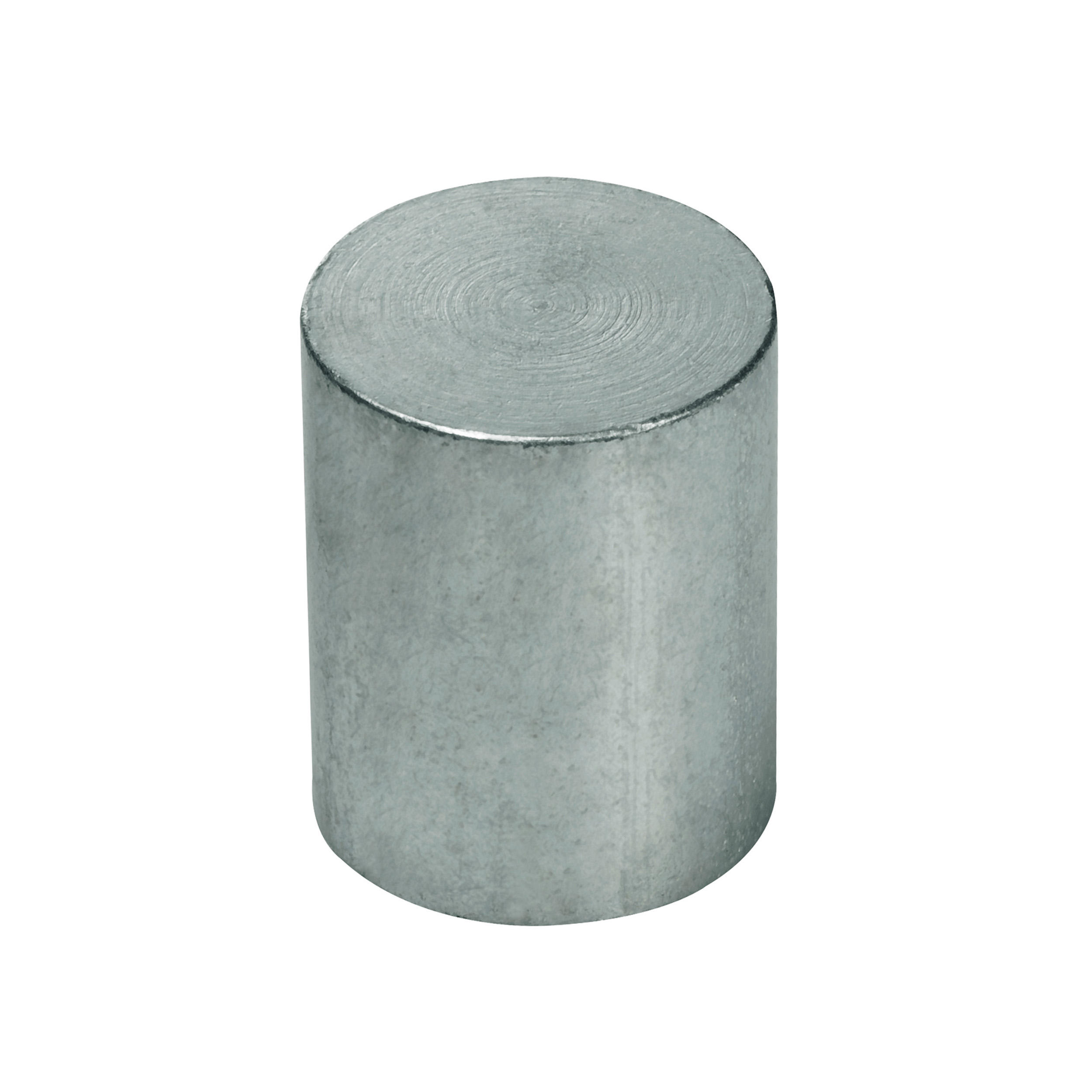 6 AlNiCo-Stabgreifer mit glattem Gehäuse 20 mm, AlNiCo|Stahl, silber