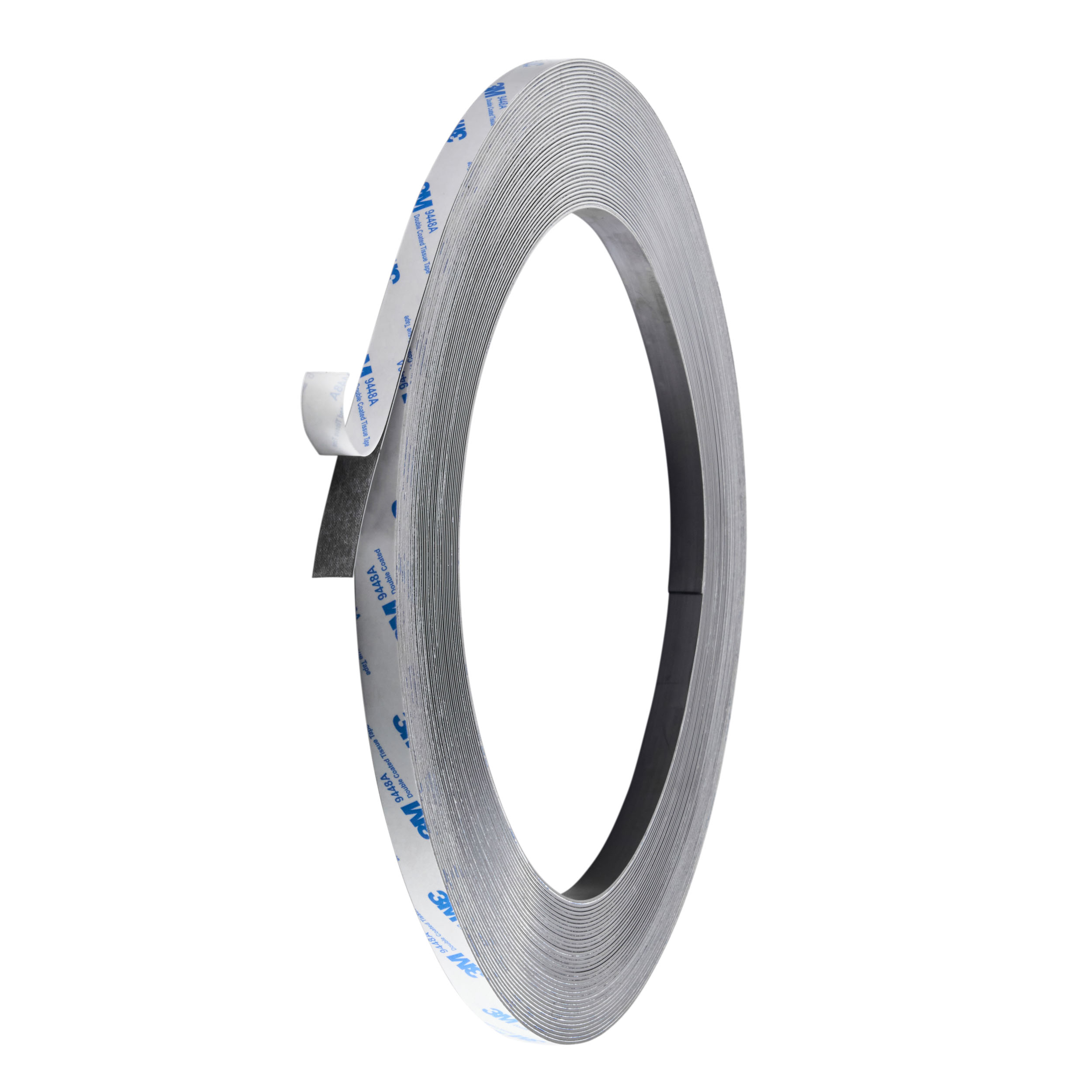 Magnetband selbstklebend, stark 12.7 mm | 1 mm | 30 m, Ferrit, schwarz