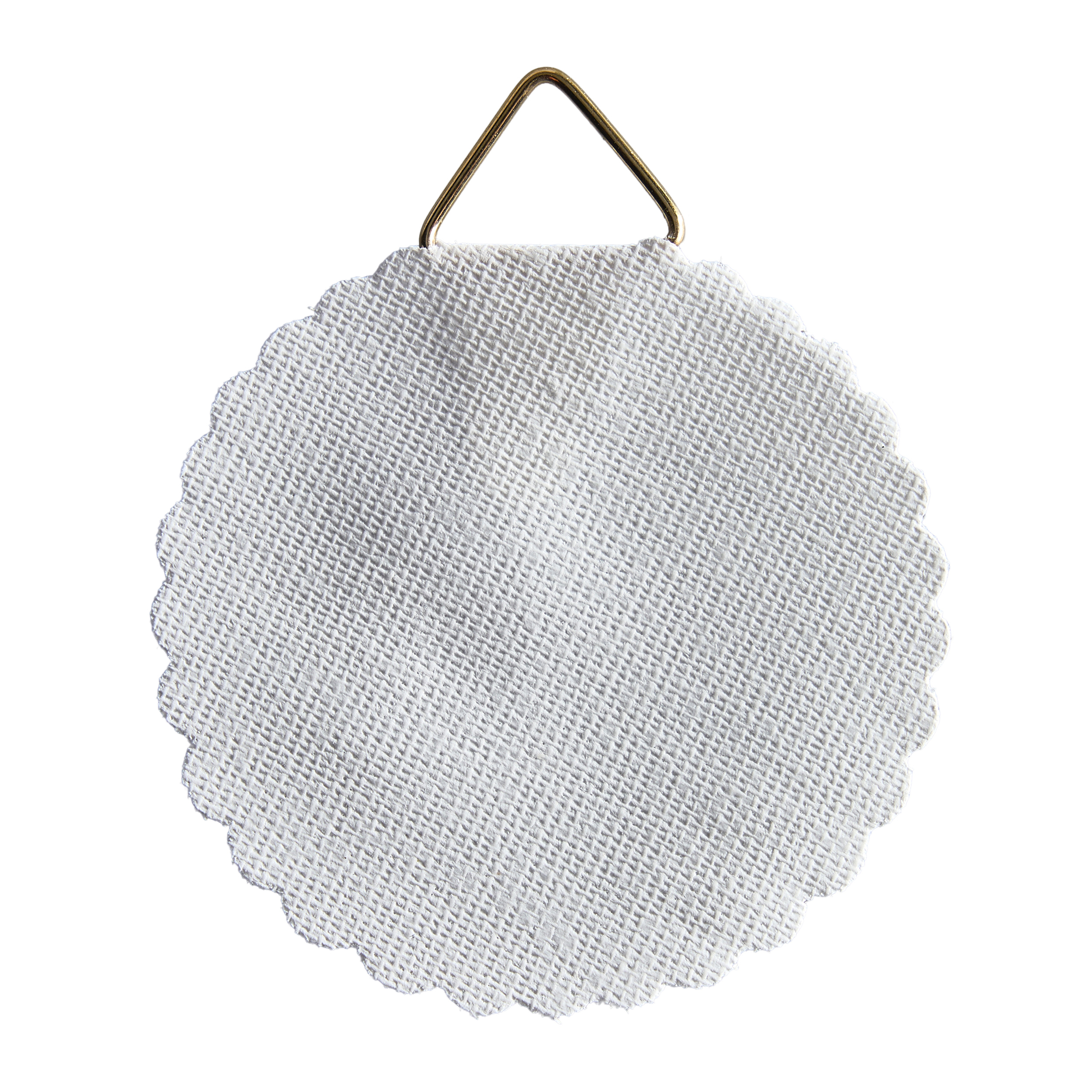 1000 Plakataufhänger, ø = 45 mm, Shirting, weiß