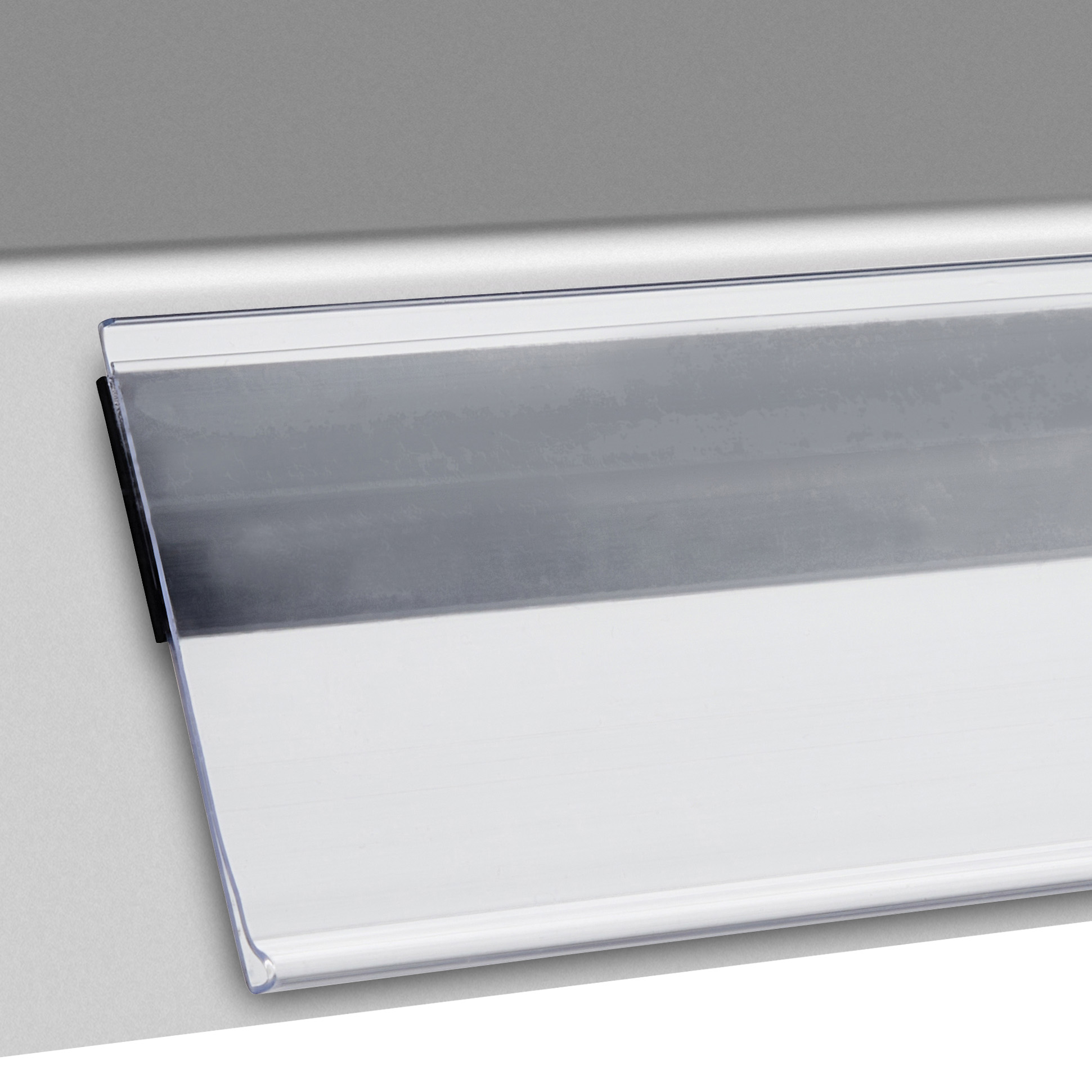 Scannerschiene DBR, magnetisch 45 mm | 200 mm, PVC, transparent