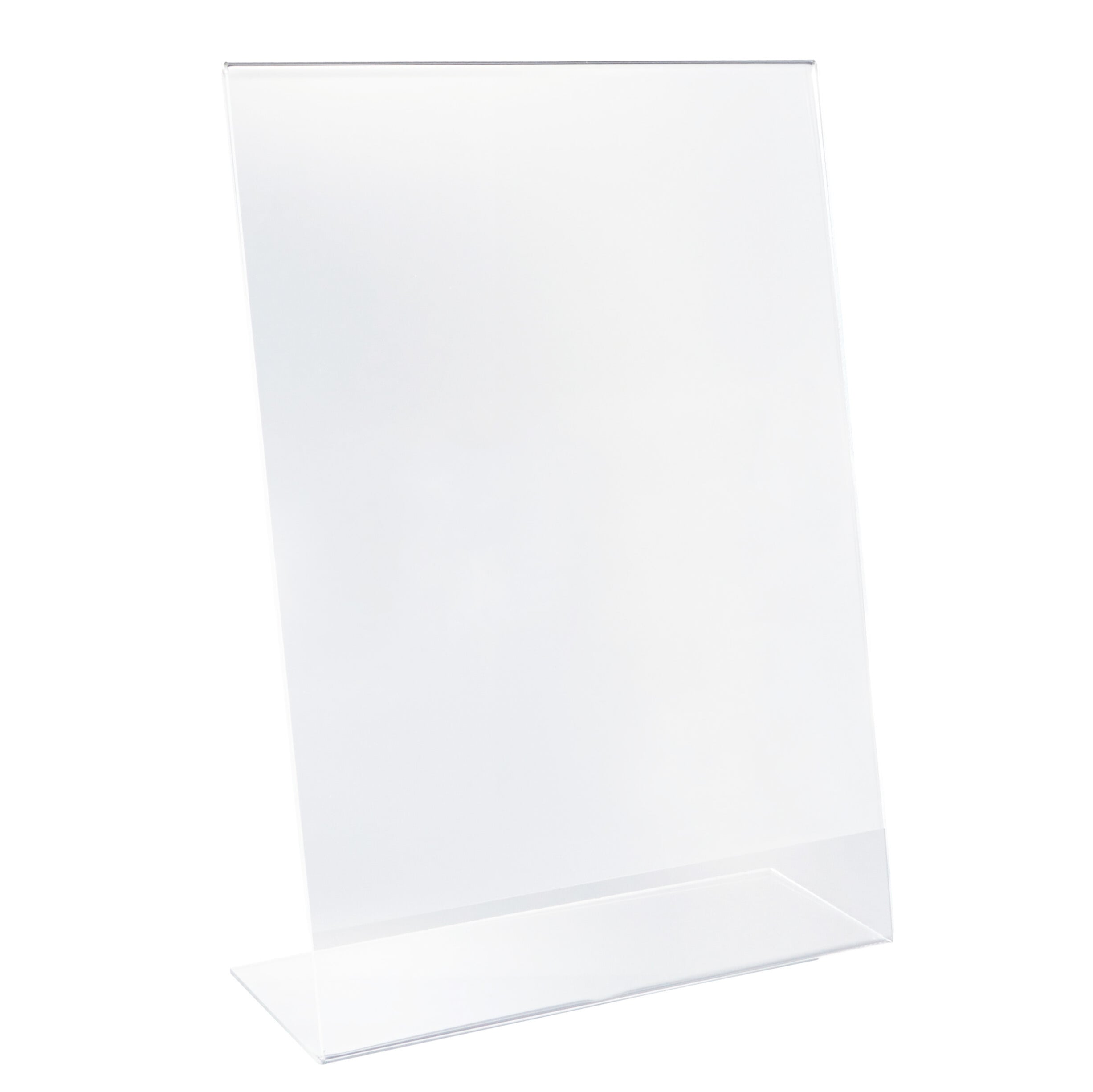 5 L-Aufsteller, für Inhalt DIN A3, Hochformat, Polystyrol, transparent, PS