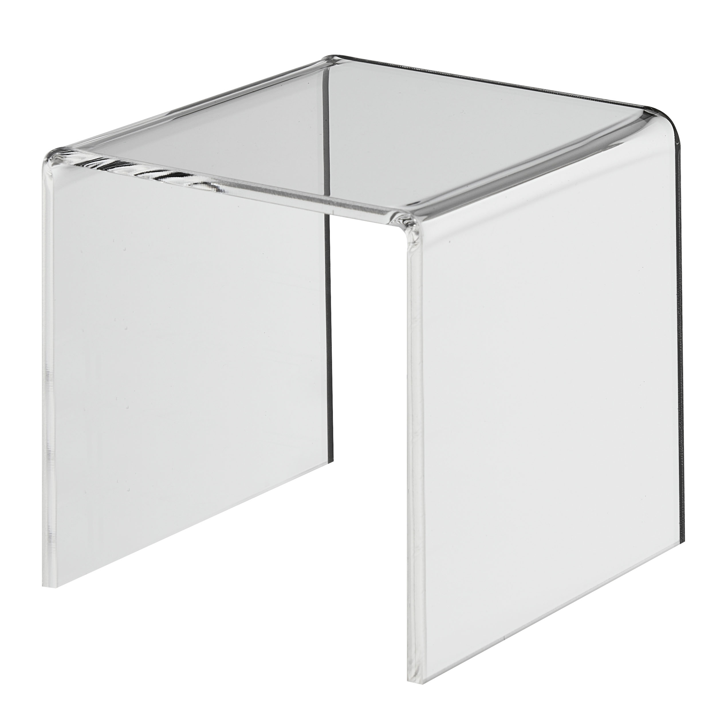 U-Ständer Acryl, transparent 100 x 100 x 100 mm, Acryl (PMMA)