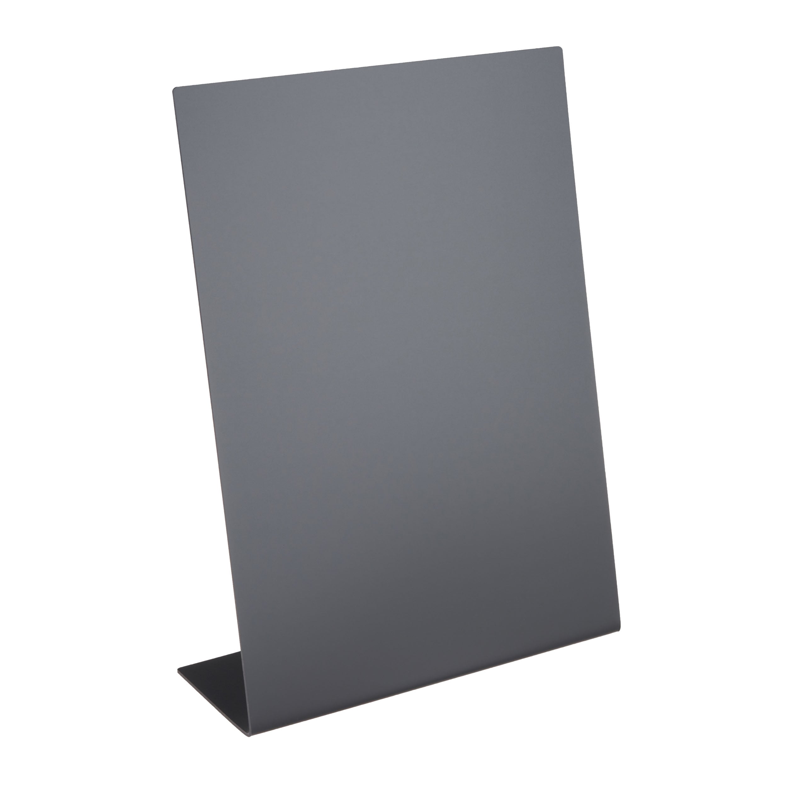 L-Aufsteller Kreidetafel, schwarz A4 - 210 x 297 mm | Hochformat, PP
