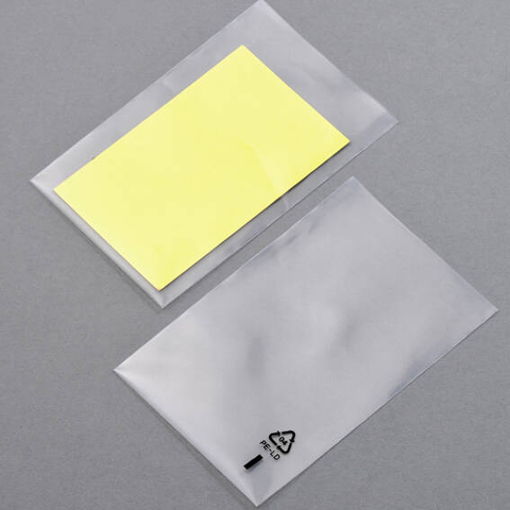 100 Flachbeutel, PE-Folie 50 μm | 150 x 250 mm, transparent