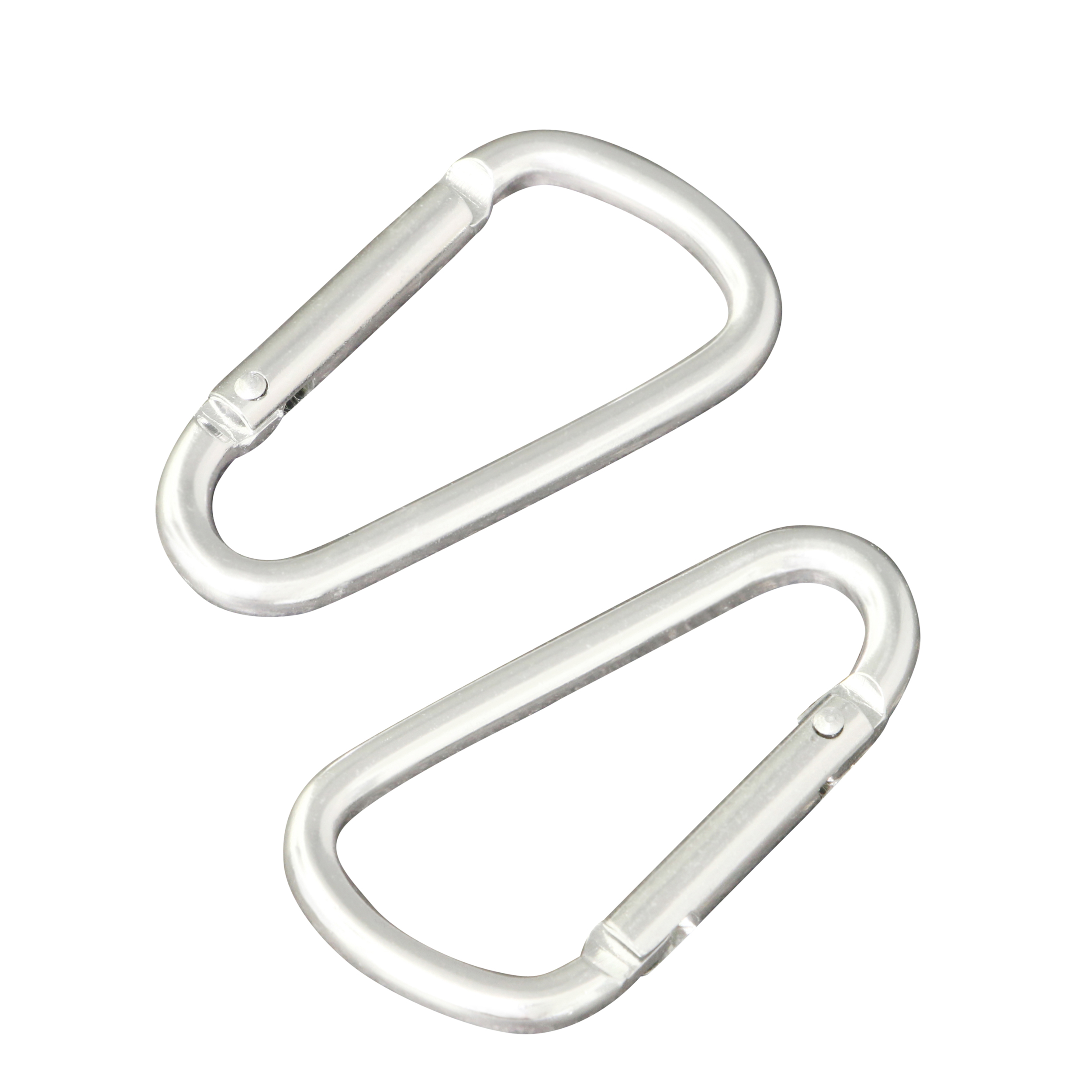 Hinleise Großer Karabinerhaken Rot - Aluminium Mit Weichem Griff