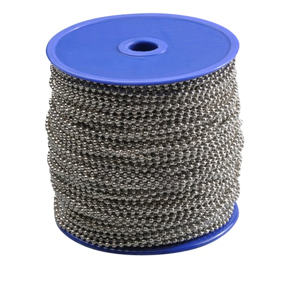 Kugelketten auf Rolle 100 m | 2.4 mm | silber | Metall