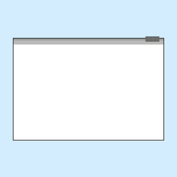 100 Gleitverschlussbeutel, PE-Folie 60 μm | 250 x 170 mm, transparent