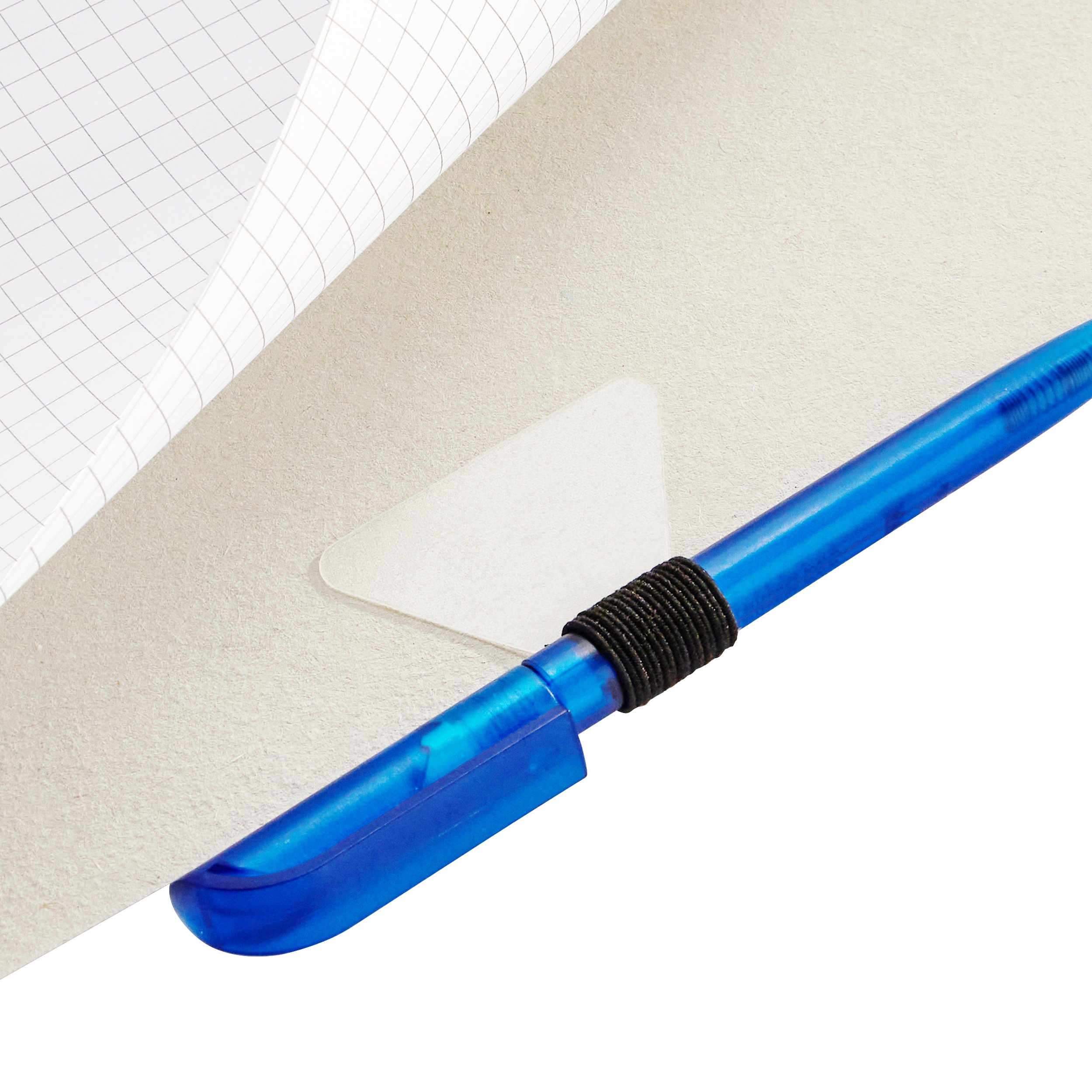 4 Stück Stiftschlaufe für Notebook,Stift Clip für Notebook Retro