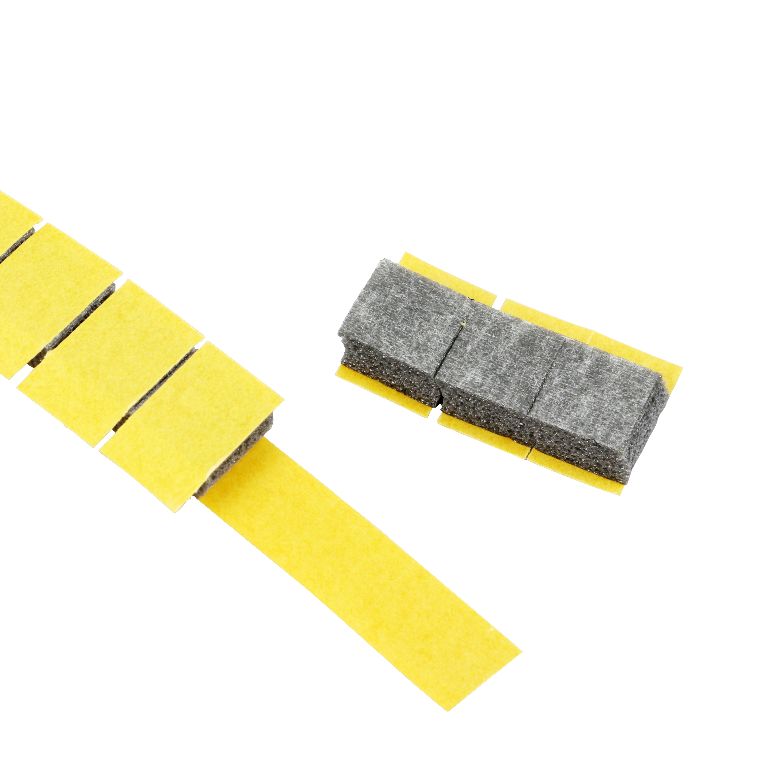 Klebepads doppelseitig aus Schaumstoff, 10 x 10 x 6 mm (Rolle mit