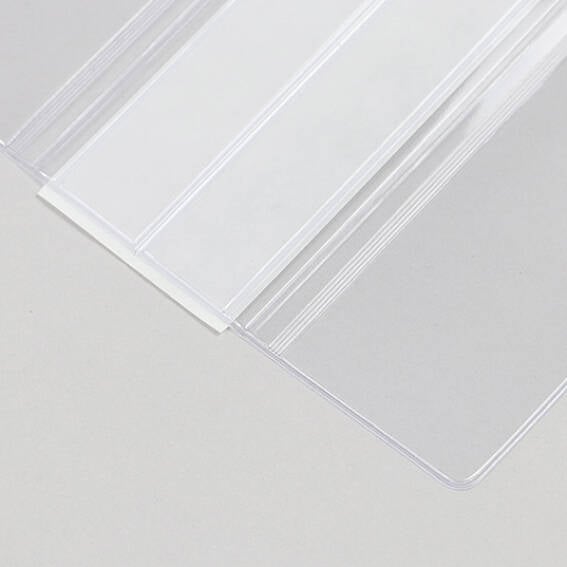 Schutzkanten für Schreibtischblocks, selbstklebend, transparent