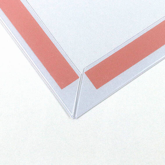 Schutzhülle 92 x 60 mm, im Scheckkartenformat Hart-PVC
