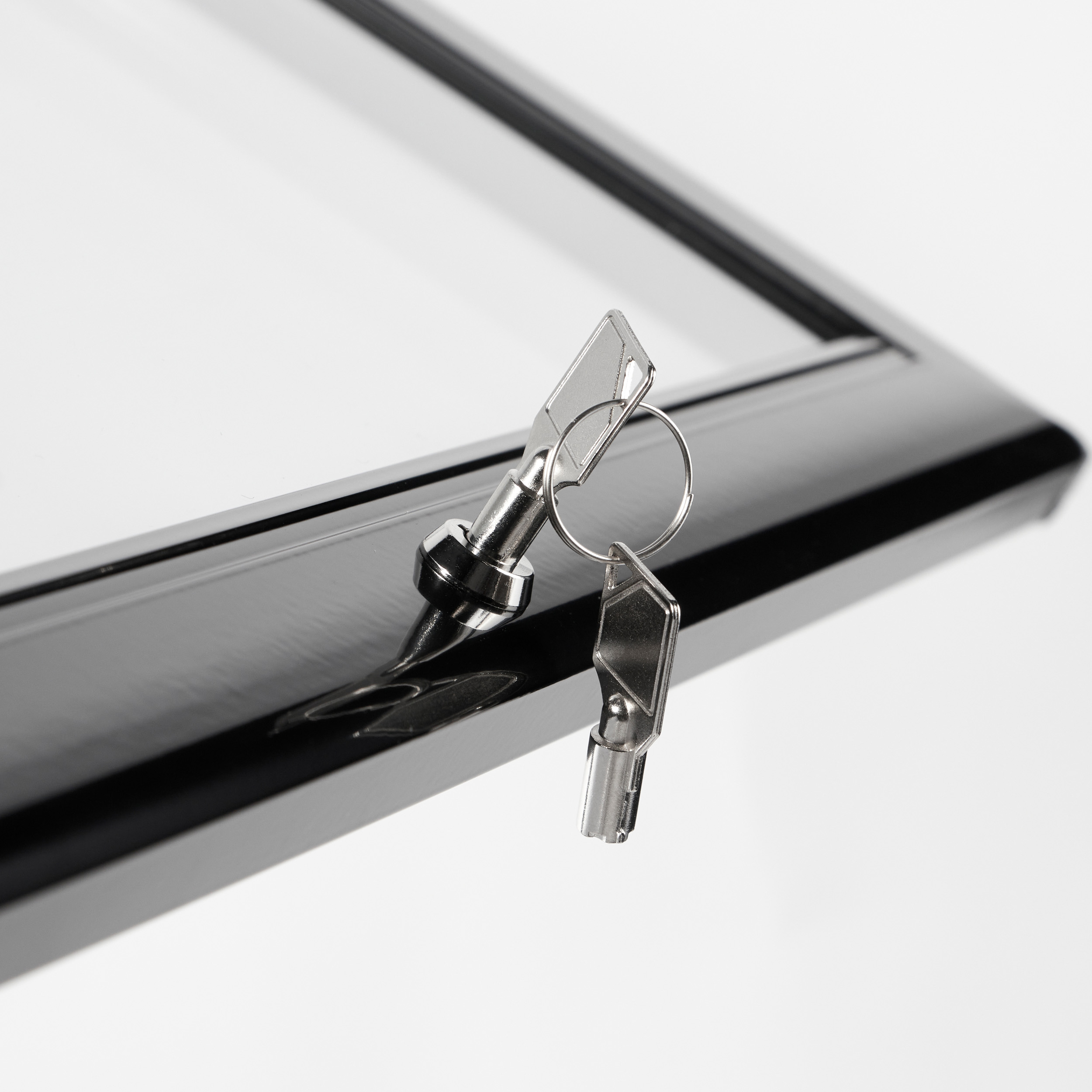 A3 Menüständer Mit Silberrahmen - Freistehender Schnapprahmen 25mm Für Gastronomie & Events