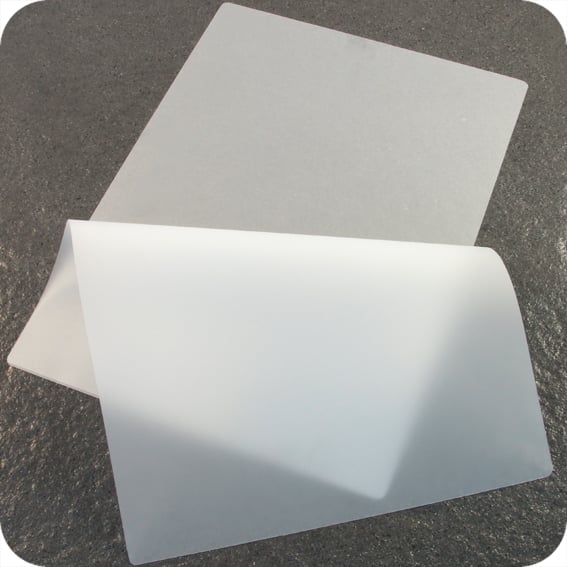 100 Laminierfolien A4 125 μm | matt, PET, transparent